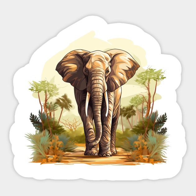 I Love Elephants Sticker by zooleisurelife